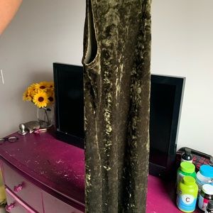 Velvet Green dress